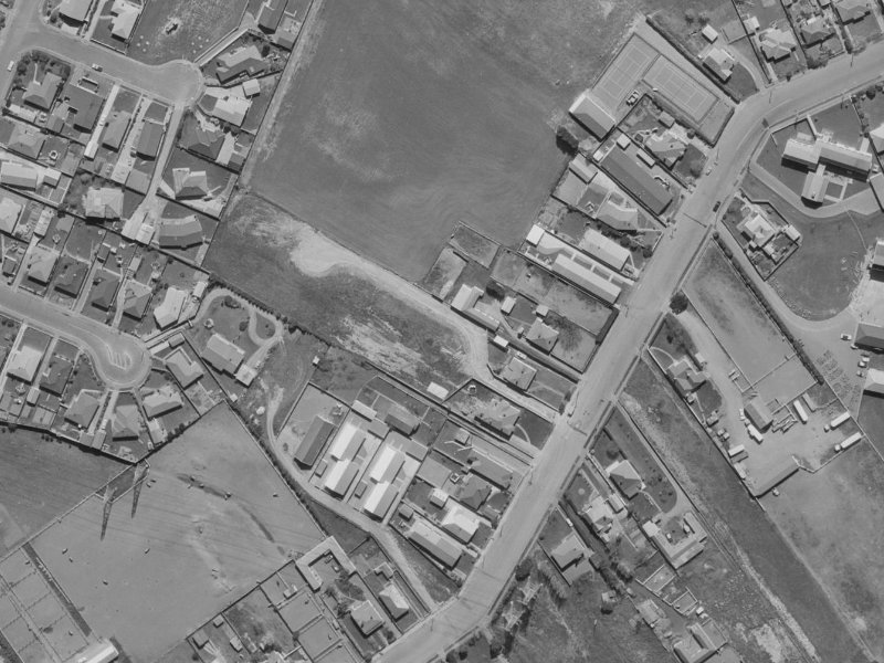 2B Sycamore Lane from the air, 1970-1974