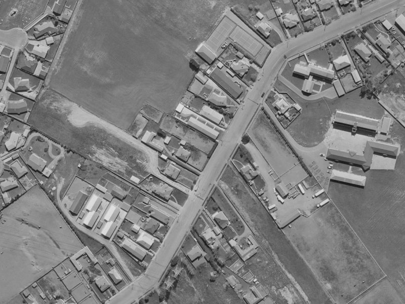 80A Middlepark Road from the air, 1970-1974