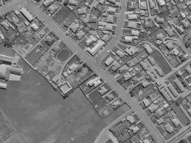 17B Craven Street from the air, 1970-1974