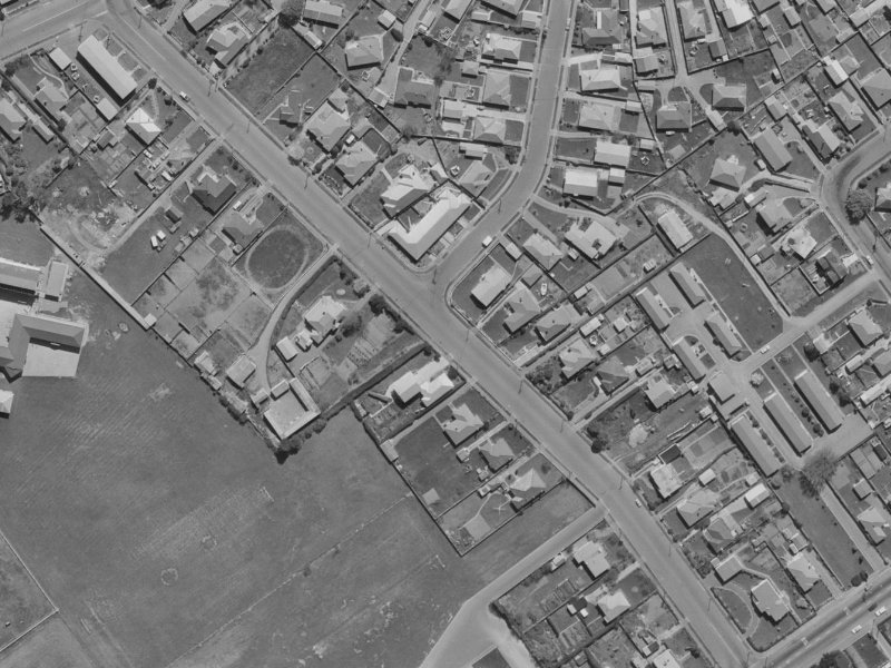 Craven Street from the air, 1970-1974