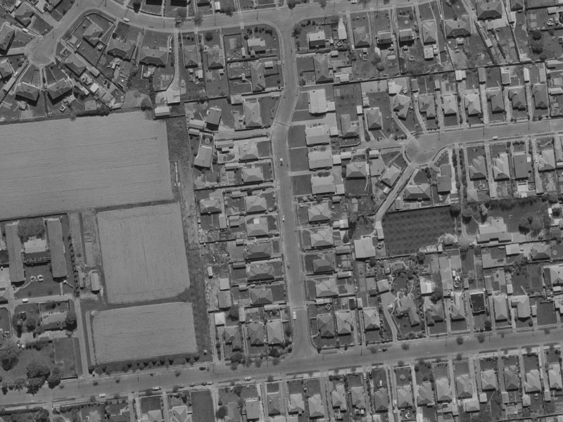 20 Renfrew Street from the air, 1970-1974