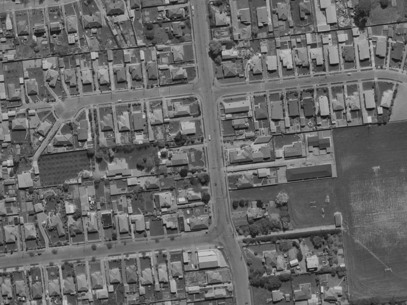 36 Middleton Road from the air, 1970-1974
