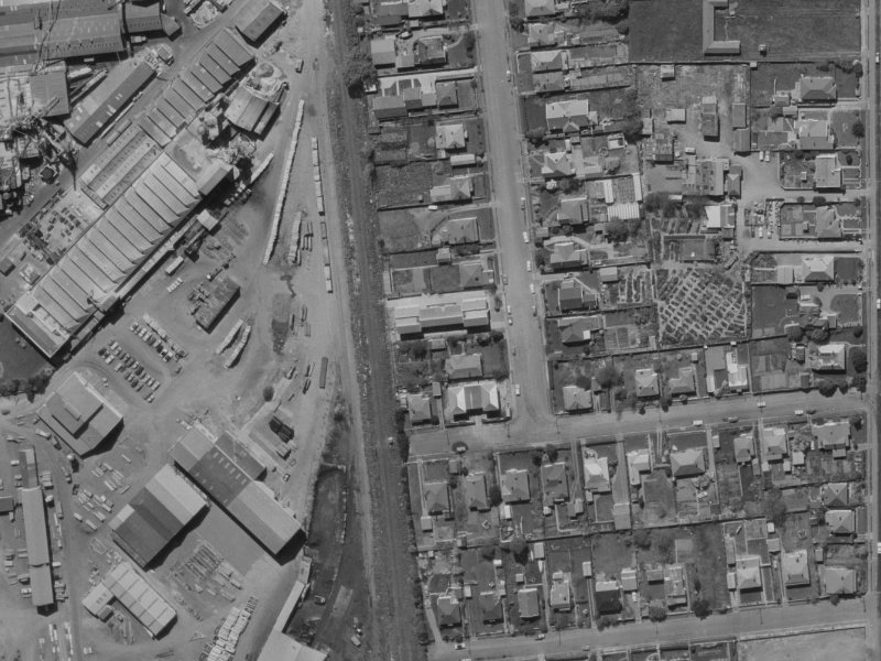2/29 Brockworth Place from the air, 1970-1974