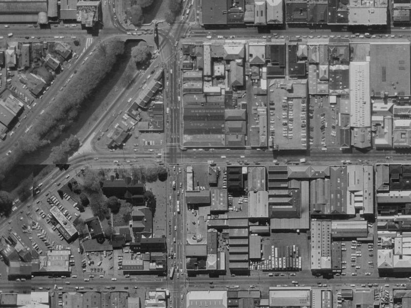 9 Lichfield Street from the air, 1970-1974