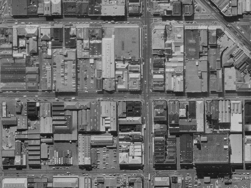 49 Lichfield Street from the air, 1970-1974