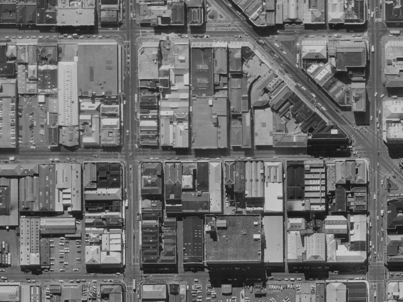 70 Lichfield Street from the air, 1970-1974