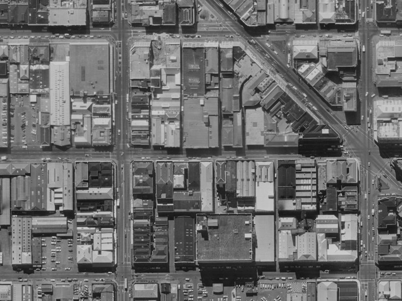 78 Lichfield Street from the air, 1970-1974