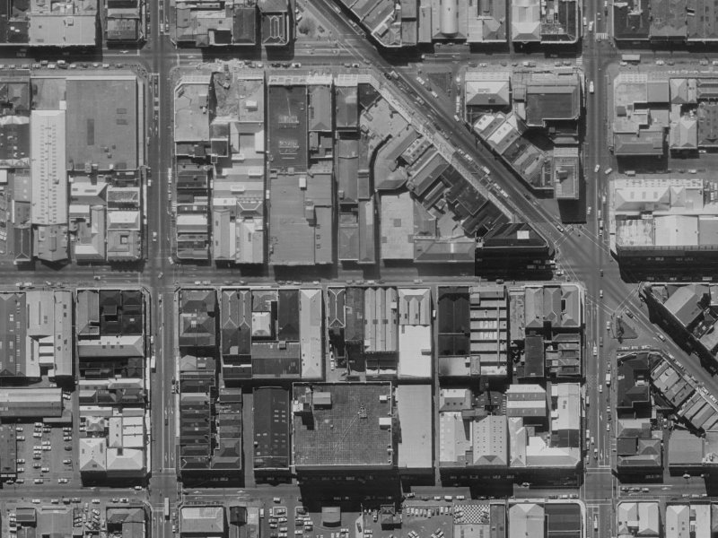 82 Lichfield Street from the air, 1970-1974