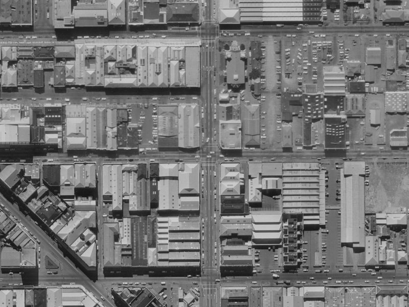 1/231 Madras Street from the air, 1970-1974
