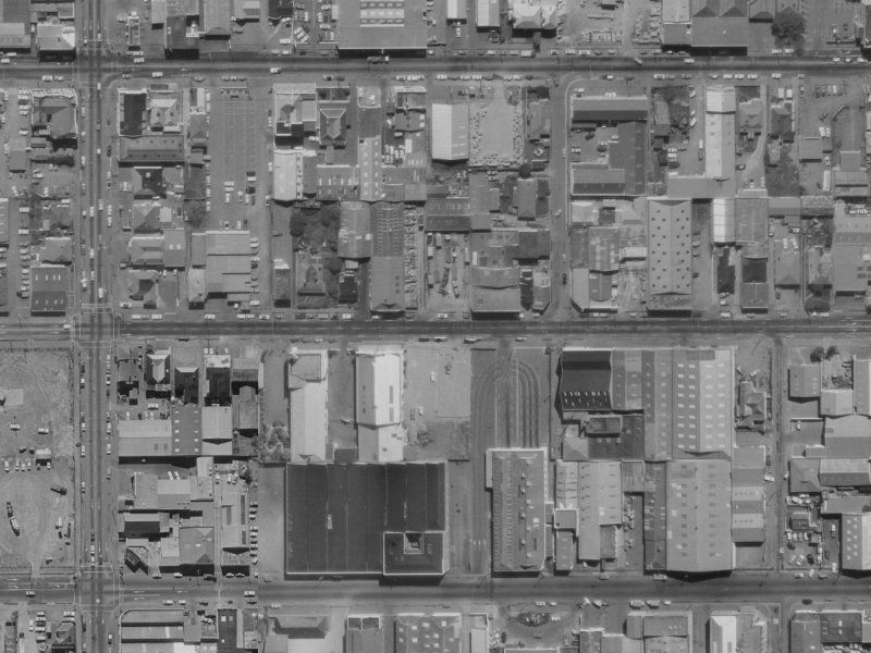 217 Lichfield Street from the air, 1970-1974