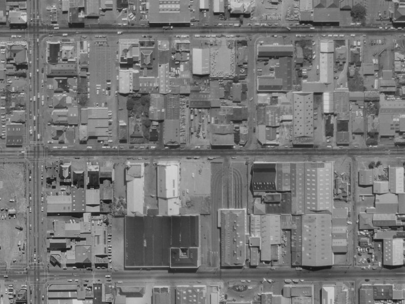 219 Lichfield Street from the air, 1970-1974
