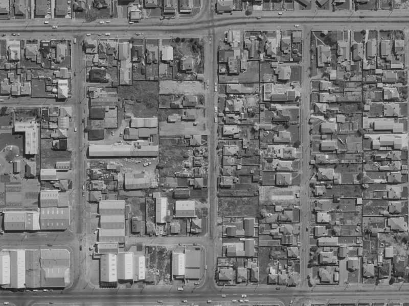 23 Stanmore Road from the air, 1970-1974