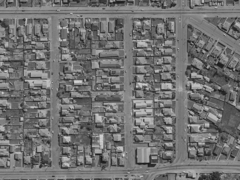 25 Suffolk Street from the air, 1970-1974