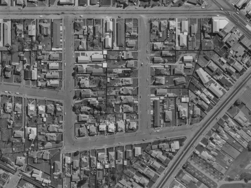 11 Havelock Street from the air, 1970-1974