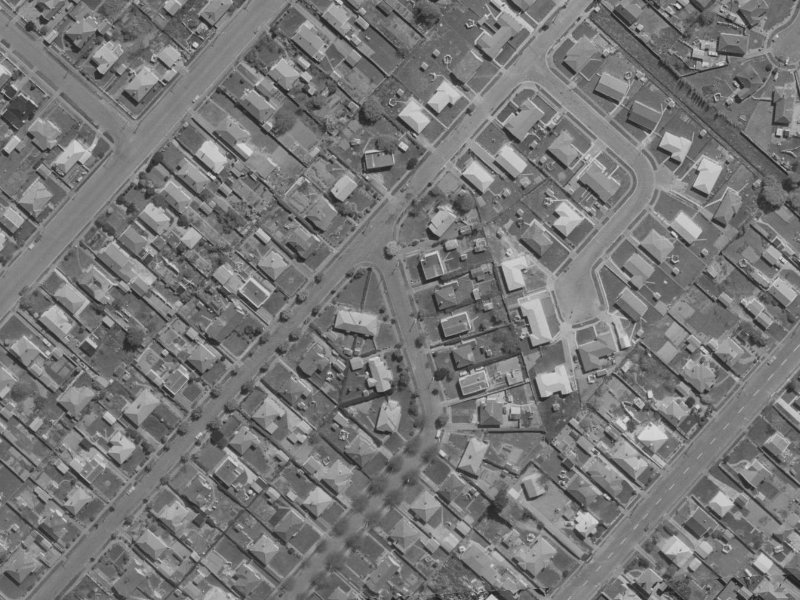 23 Thomas Street from the air, 1970-1974