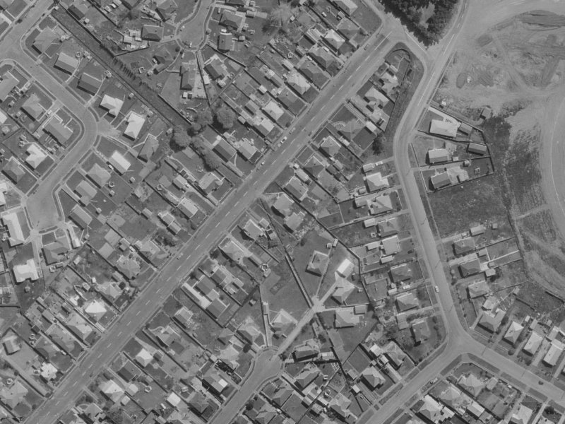 58 Hay Street from the air, 1970-1974