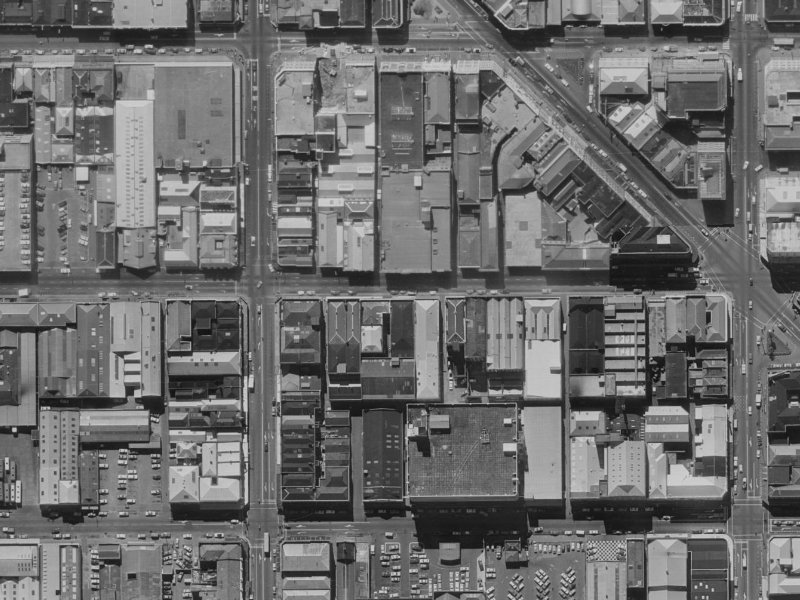 76 Lichfield Street from the air, 1970-1974