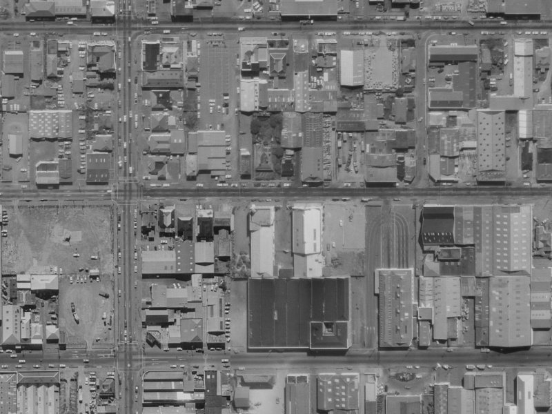 224 Lichfield Street from the air, 1970-1974