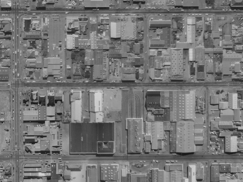 236 Lichfield Street from the air, 1970-1974
