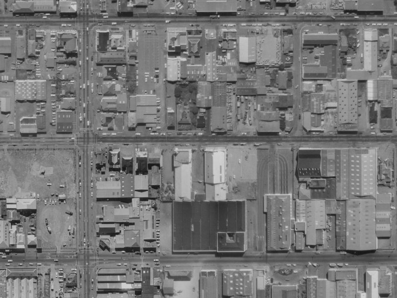 258 Lichfield Street from the air, 1970-1974