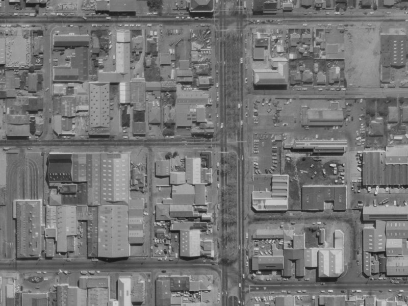 272 Lichfield Street from the air, 1970-1974