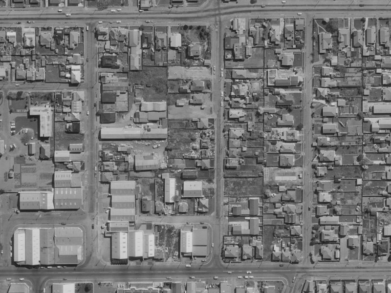19 Stanmore Road from the air, 1970-1974