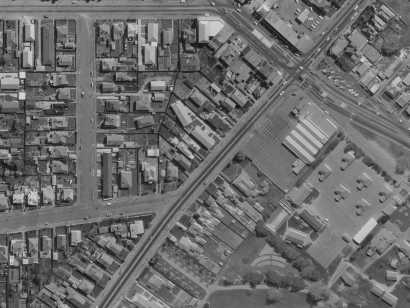 207 Aldwins Road from the air, 1970-1974