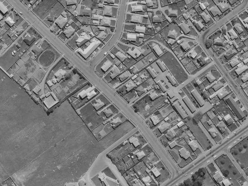 16 Craven Street from the air, 1970-1974