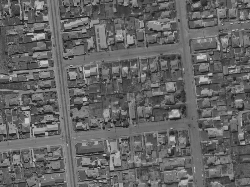 12C Elizabeth Street from the air, 1970-1974