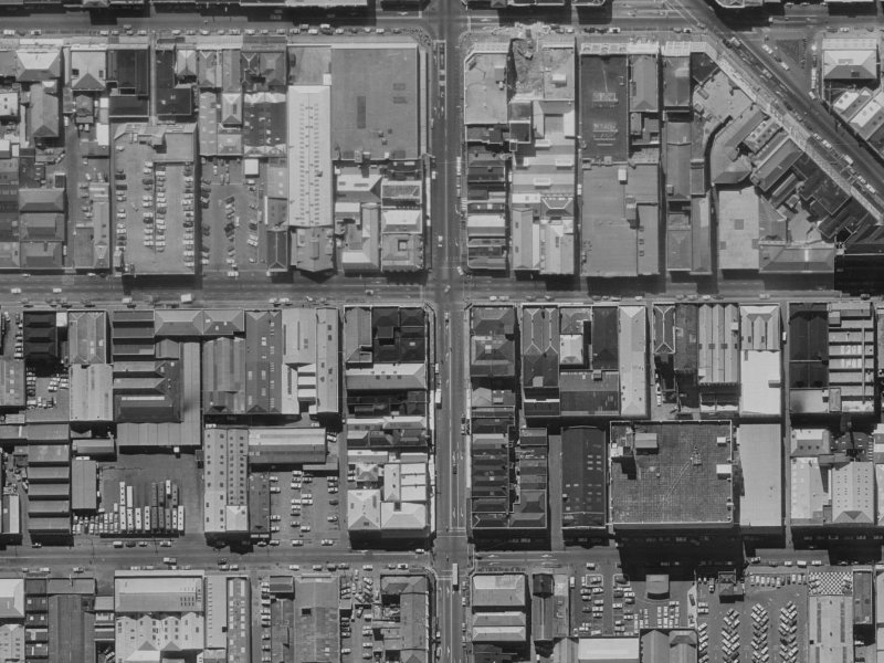 649 Colombo Street from the air, 1970-1974