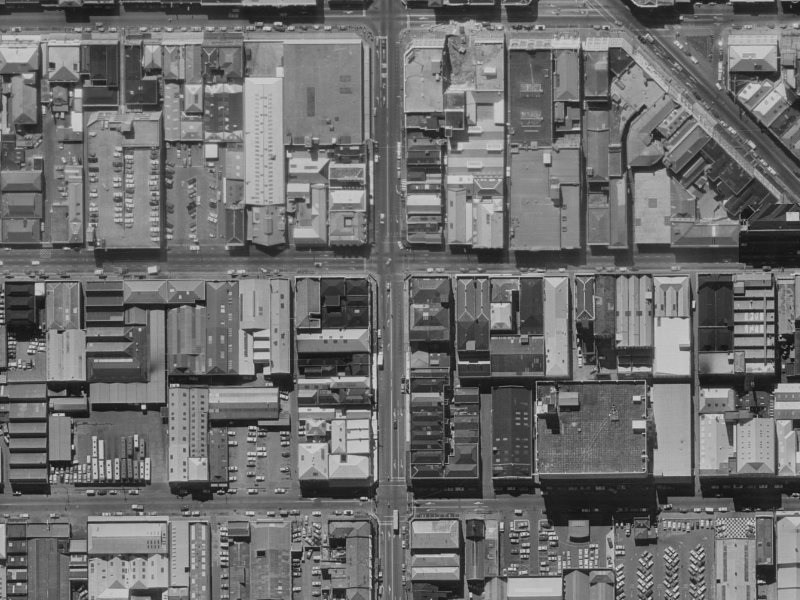 628/658 Colombo Street from the air, 1970-1974