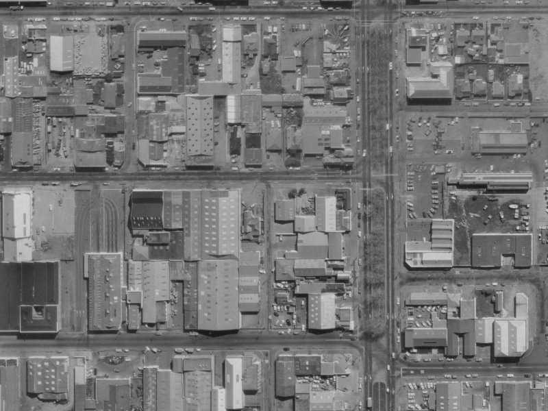 266 Lichfield Street from the air, 1970-1974