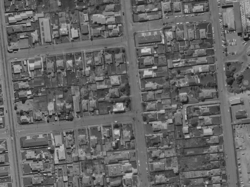 35 Picton Avenue from the air, 1970-1974