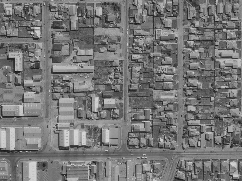 15 Stanmore Road from the air, 1970-1974