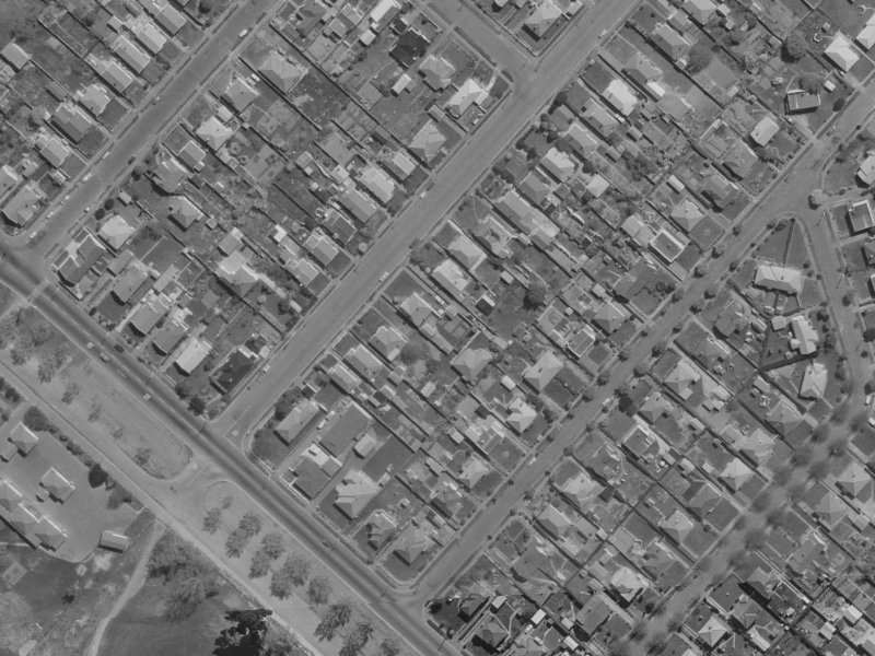 14 Chelsea Street from the air, 1970-1974