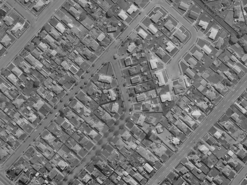 30 Thomas Street from the air, 1970-1974