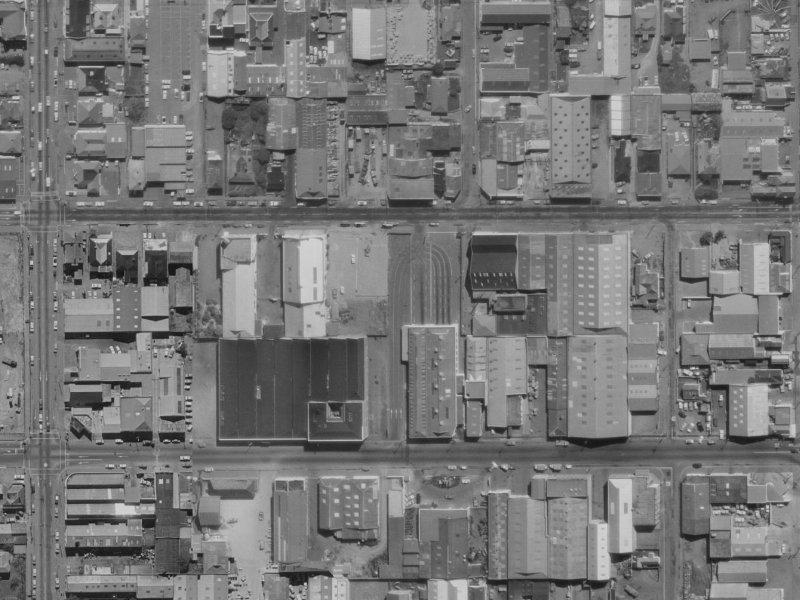 97 Fitzgerald Avenue from the air, 1970-1974
