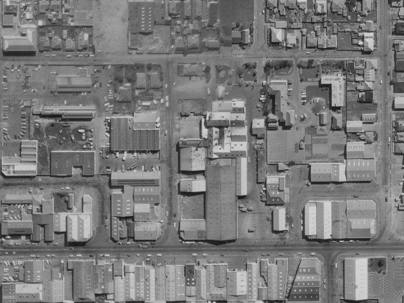 8 Clothier Street from the air, 1970-1974