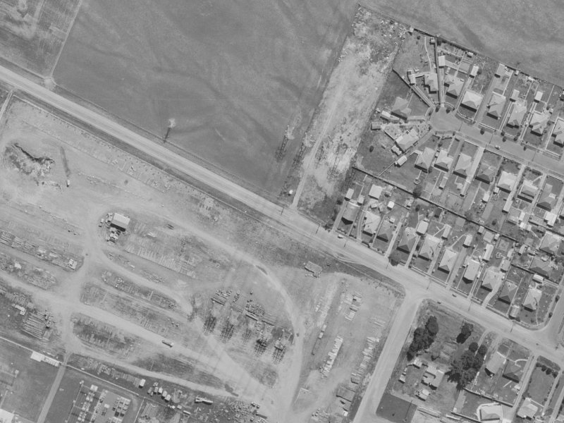 40A Roberts Road from the air, 1970-1974