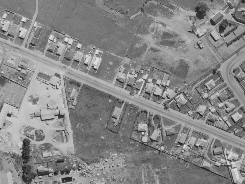22 Buchanans Road from the air, 1970-1974