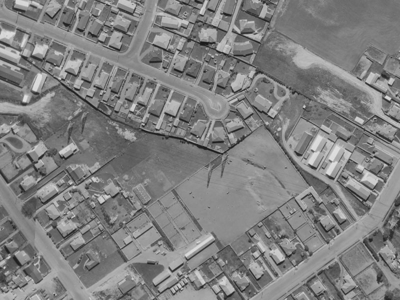8A Ashtead Lane from the air, 1970-1974