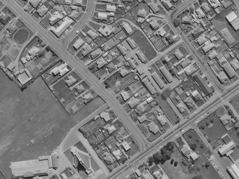 10 Craven Street from the air, 1970-1974