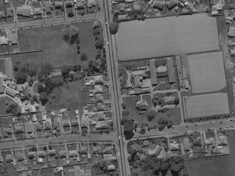38 Hansons Lane from the air, 1970-1974