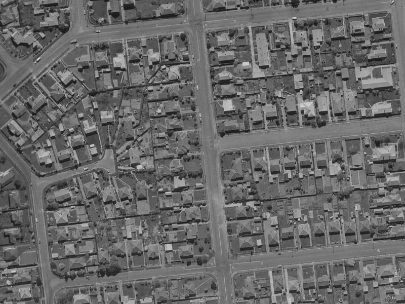 63A Wainui Street from the air, 1970-1974