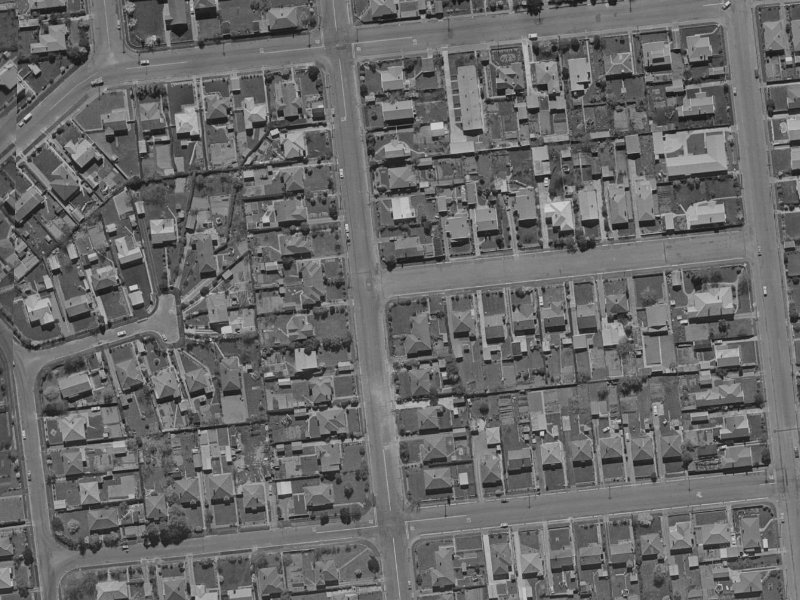 23 George Street from the air, 1970-1974