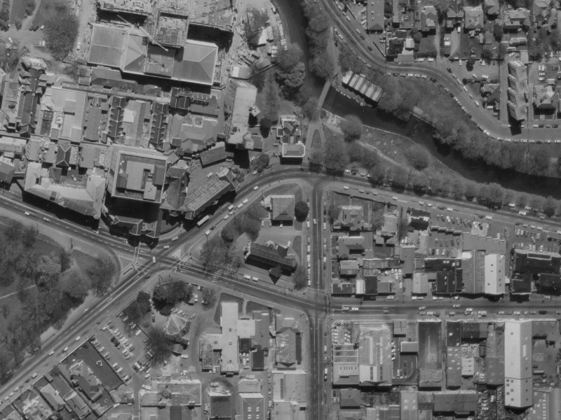 245 Antigua Street from the air, 1970-1974