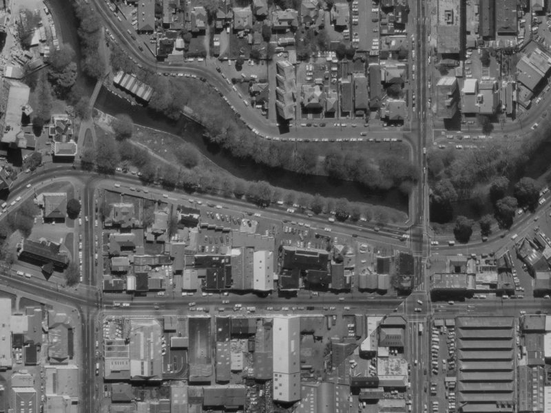 23 Oxford Terrace from the air, 1970-1974
