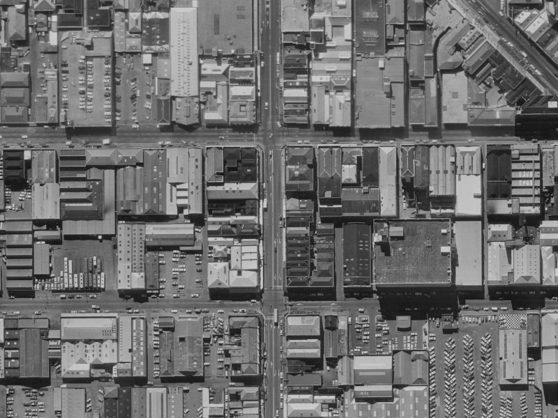644 Colombo Street from the air, 1970-1974