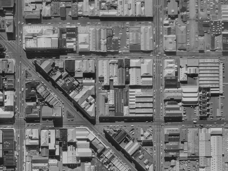 7 Ash Street from the air, 1970-1974