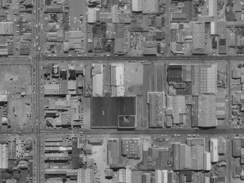 29-31 Duke Street from the air, 1970-1974